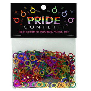 Pride gay confetti rainbow Toronto Canada