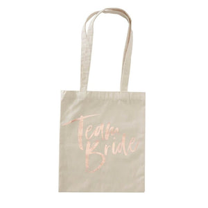 Ginger Ray rose gold tote bachelorette Canada