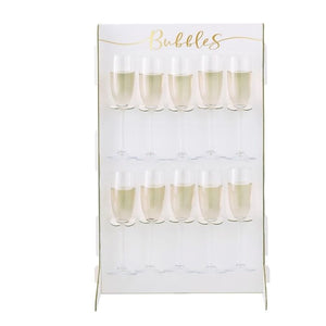 bachelorette party champagne wall canada