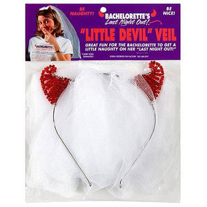little devil bachelorette veil