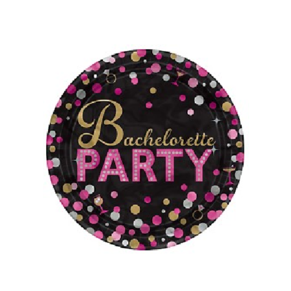 bachelorette party paper plates canada