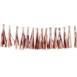 Ginger Ray rose gold bachelorette decorations
