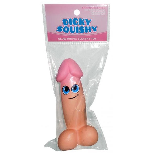 Stress relief squishy dicky toy