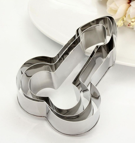 Penis cookie cutters (3 piece set)