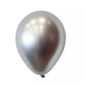 Chrome balloons - 10 pack (multiple colours)