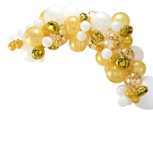 Bachelorette party decoration gold balloon arch Calgary