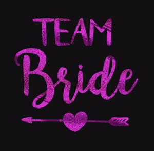 team bride tattoos - pack of 12